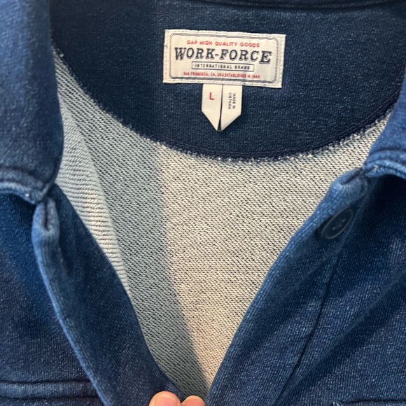 Gap Workforce (re-issue) Shacket. Perfect condition. Oversized fit. Size L - Picture 3 of 3